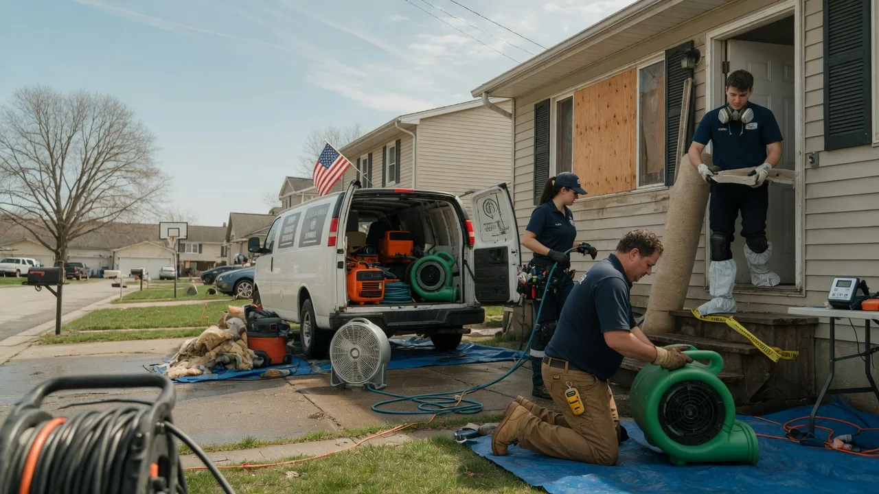 Water Damage Restoration in Willow Wood, OH near me